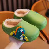 kids Warm Slippers Designer Fluffy Indoor Shoes for Children for winter season