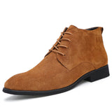 Men’s Lace-Up Ankle Boots