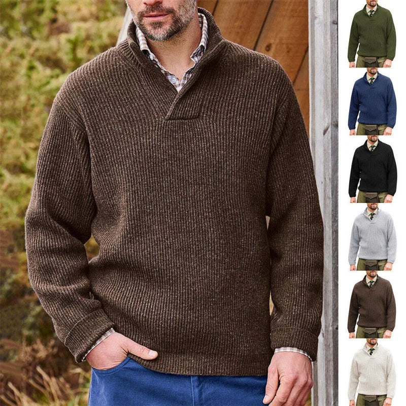 Men's Knit Pullovers Sweater for winter season