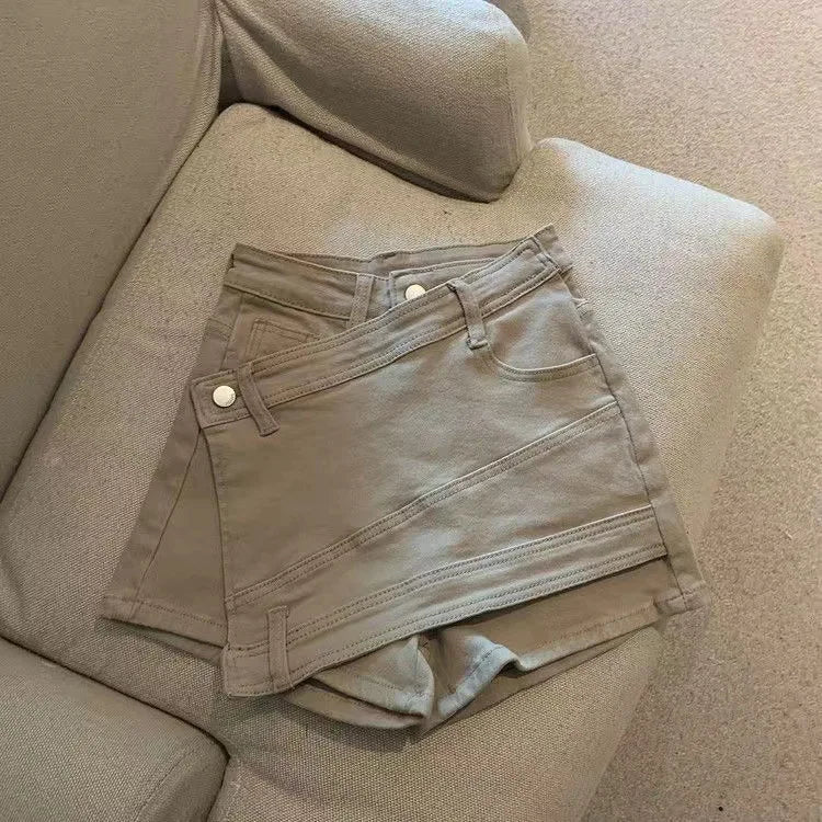 Kids' Solid Denim Shorts
