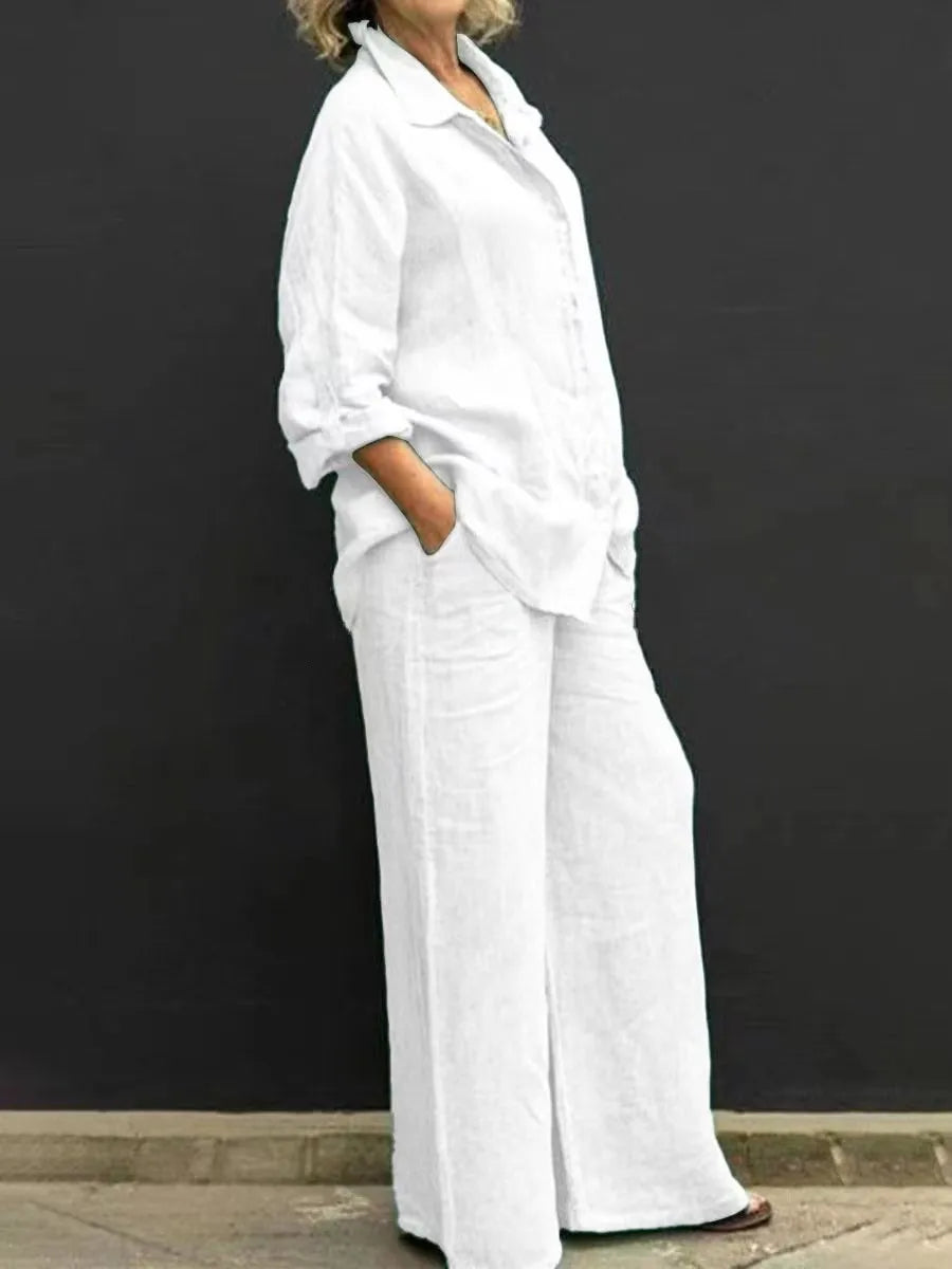 Casual Urban Plus Size Two-Piece Set