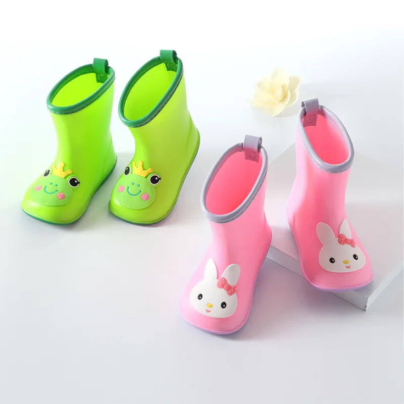 Kids’ Duck PVC Anti-Slip Rain Boots