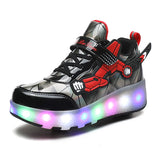 LED Light-Up Roller Skate Sneakers