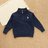 Boys’ Knitted Pullover Sweater