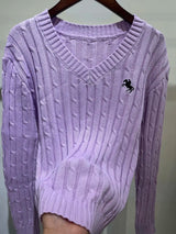 Women’s 100% Cotton Knit Pullover Sweater