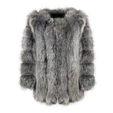 Women’s Faux Fur Long Jacket