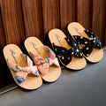 Bow Princess Flat Slippers for Girls