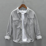 Men's Cargo Jacket Casual  for autumn season