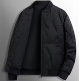 Men's  Plus Size Solid Color Thick Jacket Coat for winter season