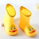 Kids’ Duck PVC Anti-Slip Rain Boots