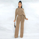 Women’s Leopard Print Straight Leg Romper