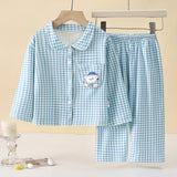 Children’s Casual Velvet Pajamas Set