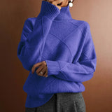 Women’s Korean High Neck Pullover Sweater