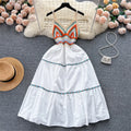 Solid Color Long Dress for Women