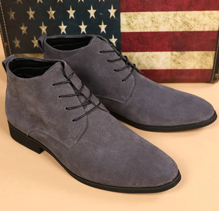 Men’s Lace-Up Ankle Boots