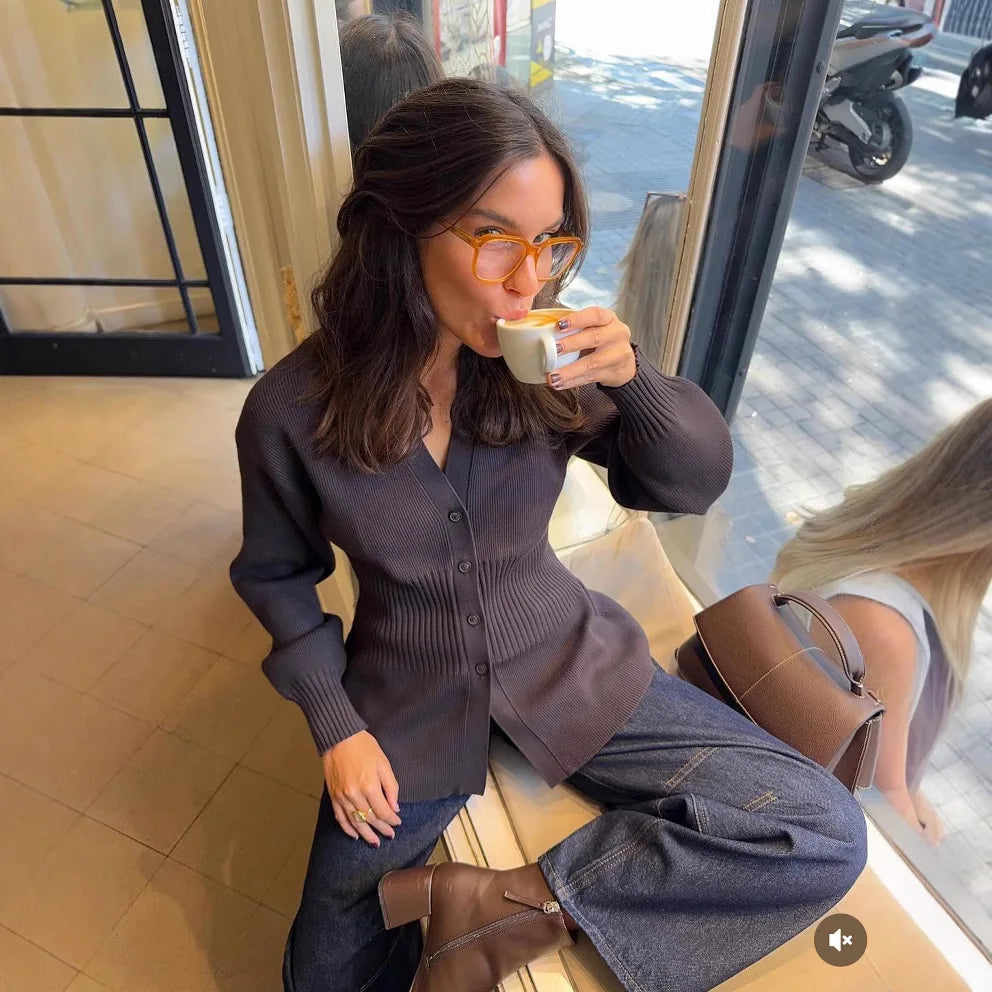 Women’s Elegant Korean Style Cardigan