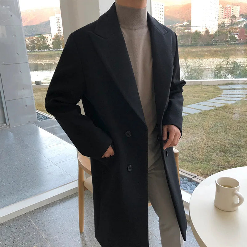 Men’s Long Trench Coat