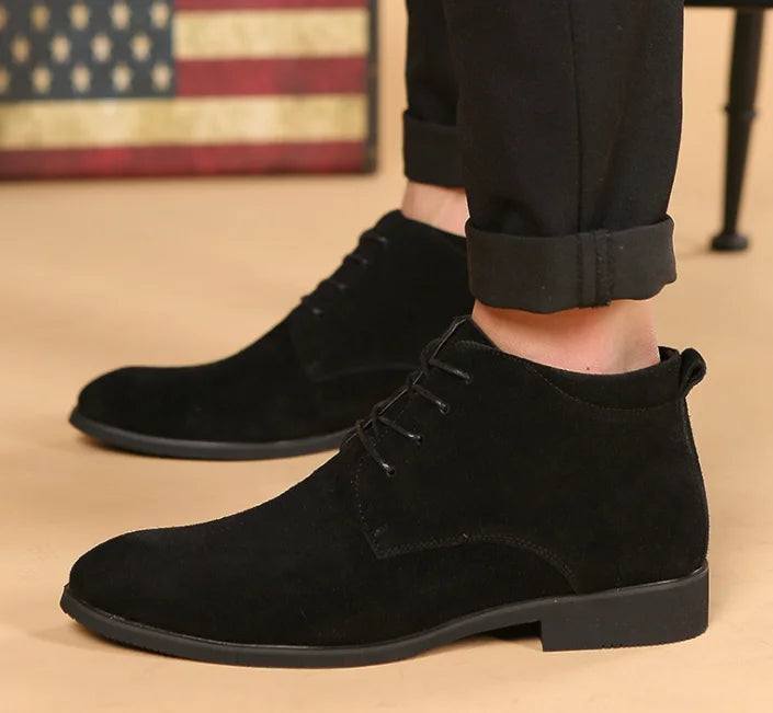 Men’s Lace-Up Ankle Boots
