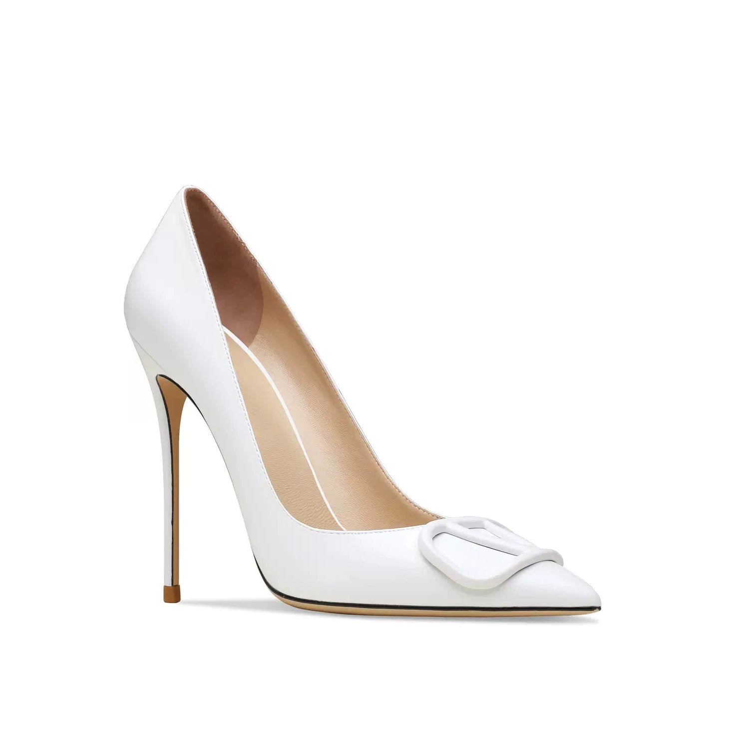 High Quality White High Heels