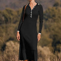 Women’s Long-Sleeve Knit Bodycon Dress