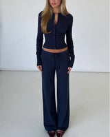 Women’s Casual Knitted Three-Piece Set