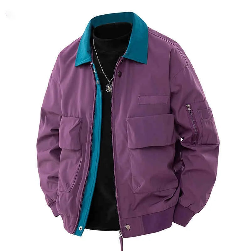 Men’s Oversized Bomber Jacket