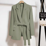 Women’s Single-Button Casual Blazer