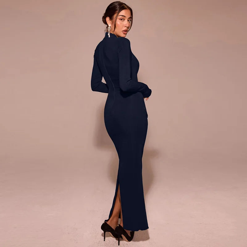 Women Slim Long Dresses for winter season