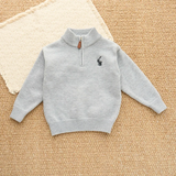 Boys’ Knitted Pullover Sweater
