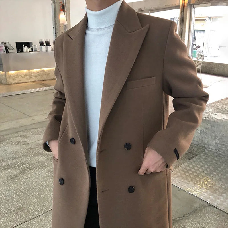 Men’s Long Trench Coat