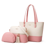 Four-Piece Luxury PU Leather Handbag Set for Women