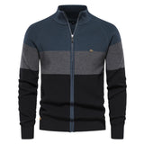 Men’s Cotton Zipper Cardigan Sweater