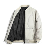 Men's  Plus Size Solid Color Thick Jacket Coat for winter season