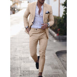 Men’s Plus-Size 2-Piece Suit Set