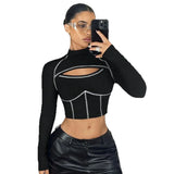 Women’s High-End Half Turtleneck Sweater Top