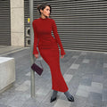 Women Slim Long Dresses for winter season