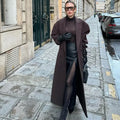 Women’s Stylish Turn-Collar Coat