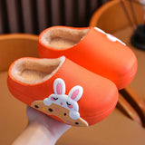 kids Warm Slippers Designer Fluffy Indoor Shoes for Children for winter season