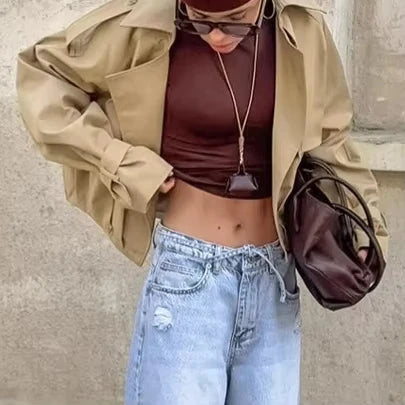 Women Long-sleeved Loose-fit Comfortable Casual coat for winter season