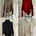 Women Turtleneck Sweater  Loose Pullover Sweater for winter season