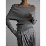 Women’s Slim-Fit Long-Sleeve Viscose T-Shirt