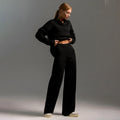 Women’s Two-Piece Knitted Pullover Set