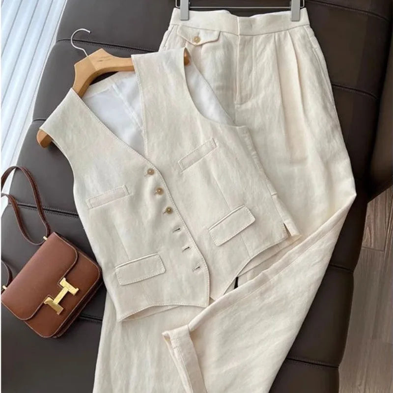 Korean Style Two-Piece Summer Set