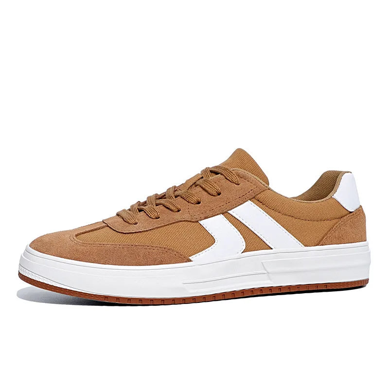 Men’s Lace-Up Mesh Casual Sneakers