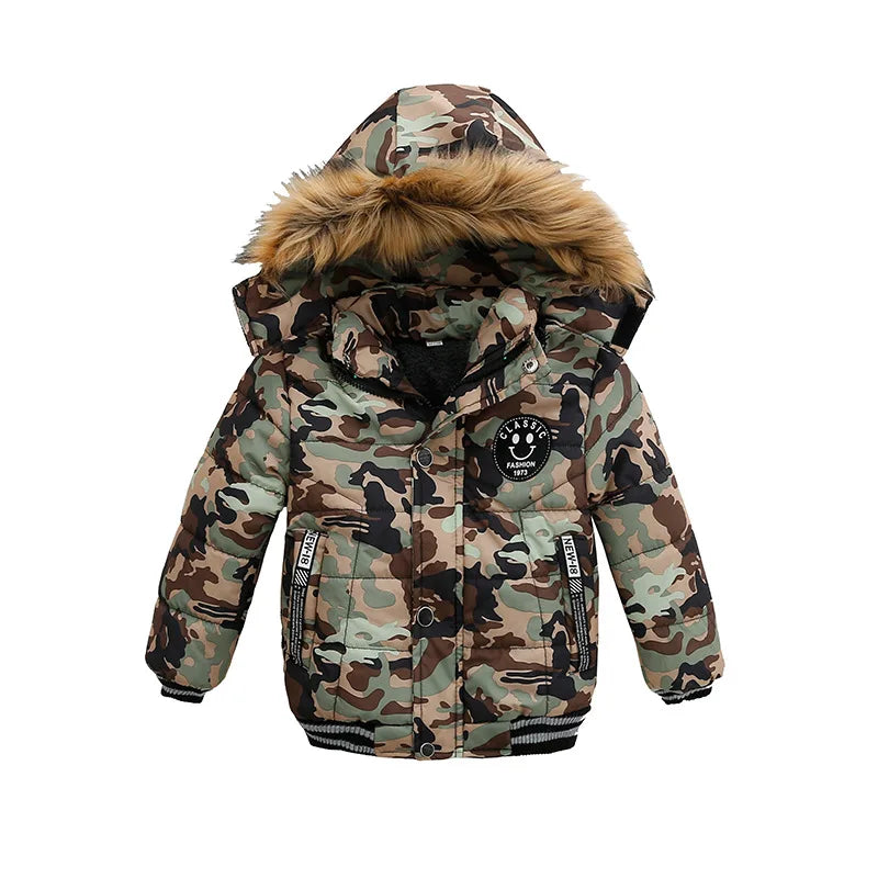 Kids Coats Warm Thickened Jacket for winter season