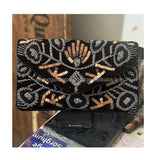 Women’s Bohemian Jacquard Clutch Bag