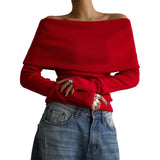 Women’s Slim-Fit Long-Sleeve Viscose T-Shirt