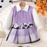 Children's Skirt Suit Girl Baby Girl  three pieces for winter season