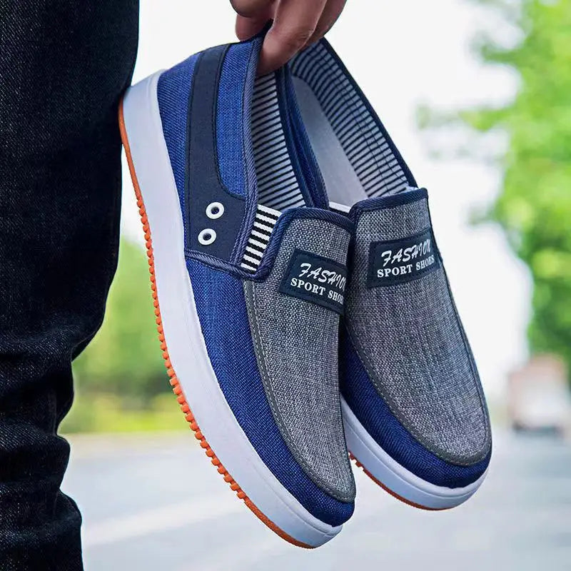 Spring Round Toe Flat Heel Solid Color Leisure Sneakers