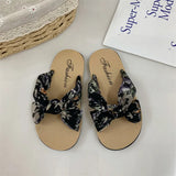 Bow Princess Flat Slippers for Girls